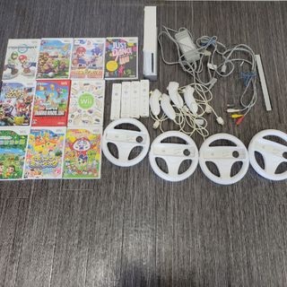 ウィー(Wii)のwii　セット(家庭用ゲーム機本体)