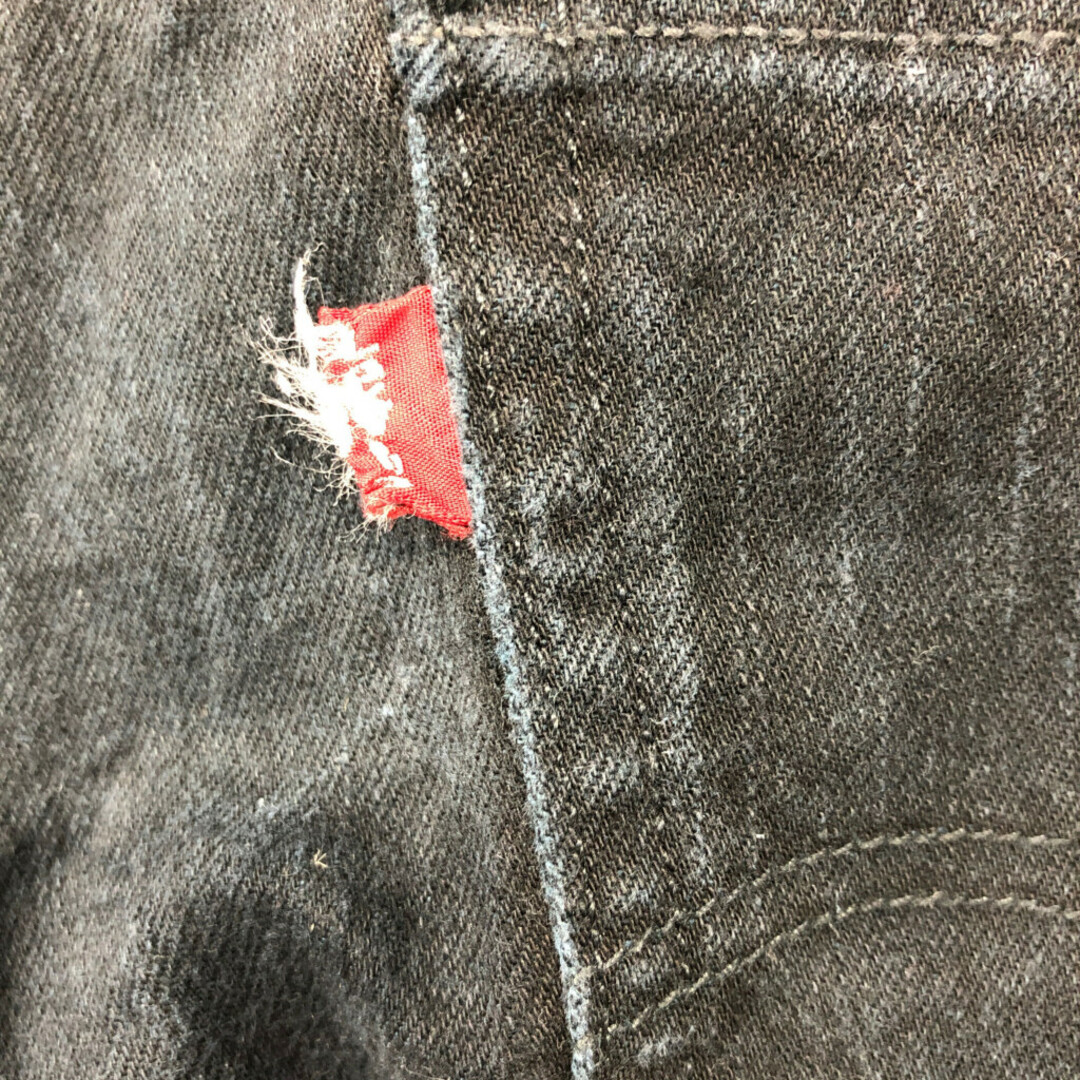 Levi's(リーバイス)のLevi's リーバイス 511 デニムパンツ アメカジ ブラック (メンズ W34 L30) 中古 古着 Q6932 メンズのパンツ(デニム/ジーンズ)の商品写真