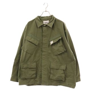 ダブルタップス(W)taps)のWTAPS ダブルタップス 23SS JUNGLE 02/LS/NYCO.RIPSTOP 231WVDT-SHM04 ジャングル02 ロングスリーブシャツ ミリタリー長袖シャツ カーキ(シャツ)