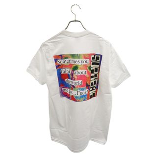 シュプリーム(Supreme)のSUPREME シュプリーム 23AW Static Tee ロゴプリントクルーネック半袖Tシャツ ホワイト(Tシャツ/カットソー(半袖/袖なし))