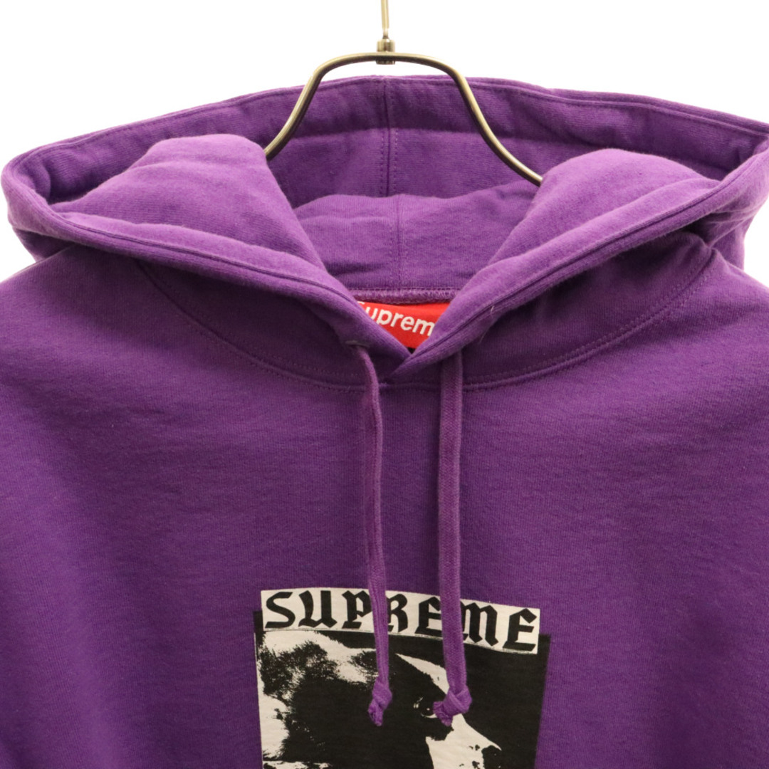 Supreme(シュプリーム)のSUPREME シュプリーム 22SS Dog Eat Dog Hooded Sweatshirt ドッグフォトプリントプルオーバースウェットパーカー パープル メンズのトップス(パーカー)の商品写真