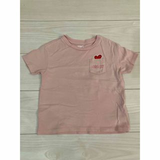 ギャップキッズ(GAP Kids)の半袖Tシャツ　GAP  ポパイ　オリーブ　ピンク　90(Tシャツ/カットソー)