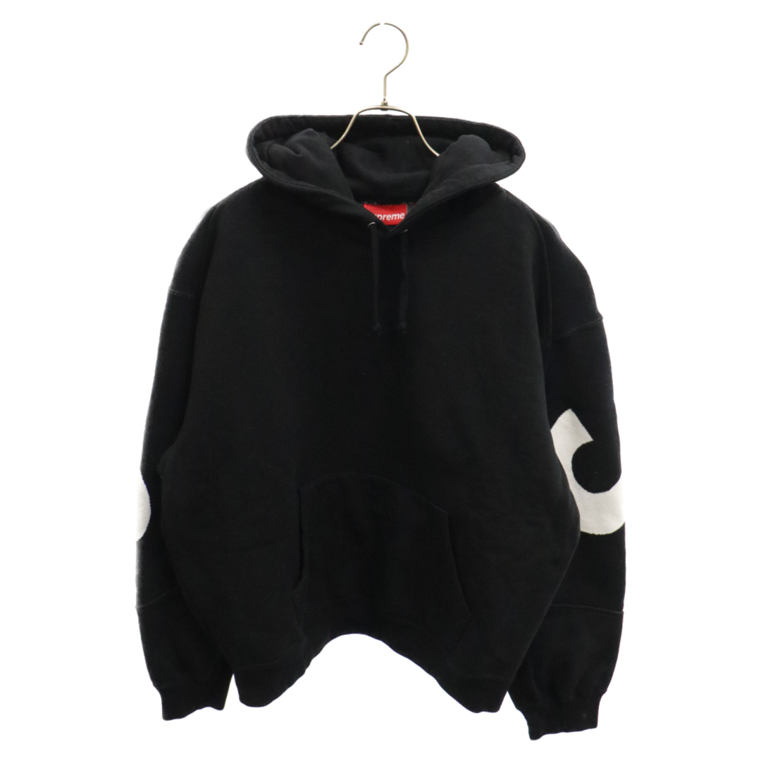 Supreme(シュプリーム)のSUPREME シュプリーム 23AW Big Logo Hooded Sweatshirt バックビッグロゴデザイン フーディー パーカー ブラック メンズのトップス(パーカー)の商品写真