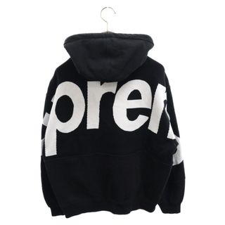 シュプリーム(Supreme)のSUPREME シュプリーム 23AW Big Logo Hooded Sweatshirt バックビッグロゴデザイン フーディー パーカー ブラック(パーカー)