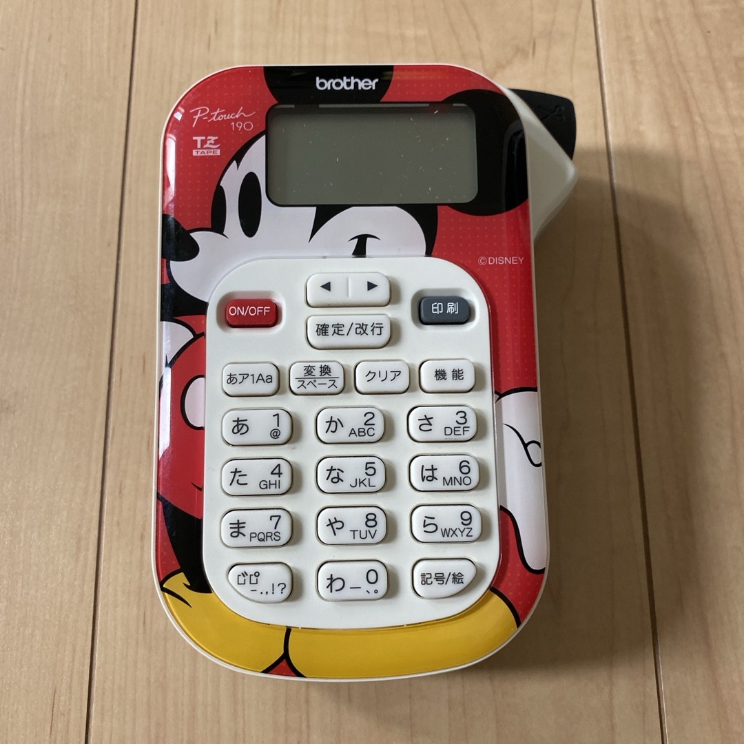 Disney(ディズニー)のブラザー ピータッチ ミッキーマウス ☆ジャンク品 エンタメ/ホビーの雑誌(その他)の商品写真