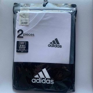 アディダス(adidas)のadidas Vネック　Tシャツ　Lサイズ(Tシャツ/カットソー(半袖/袖なし))