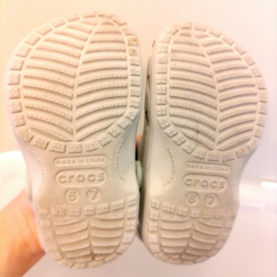 crocs(クロックス)のクロックス　サンダル　子供用　3足セット キッズ/ベビー/マタニティのベビー靴/シューズ(~14cm)(サンダル)の商品写真