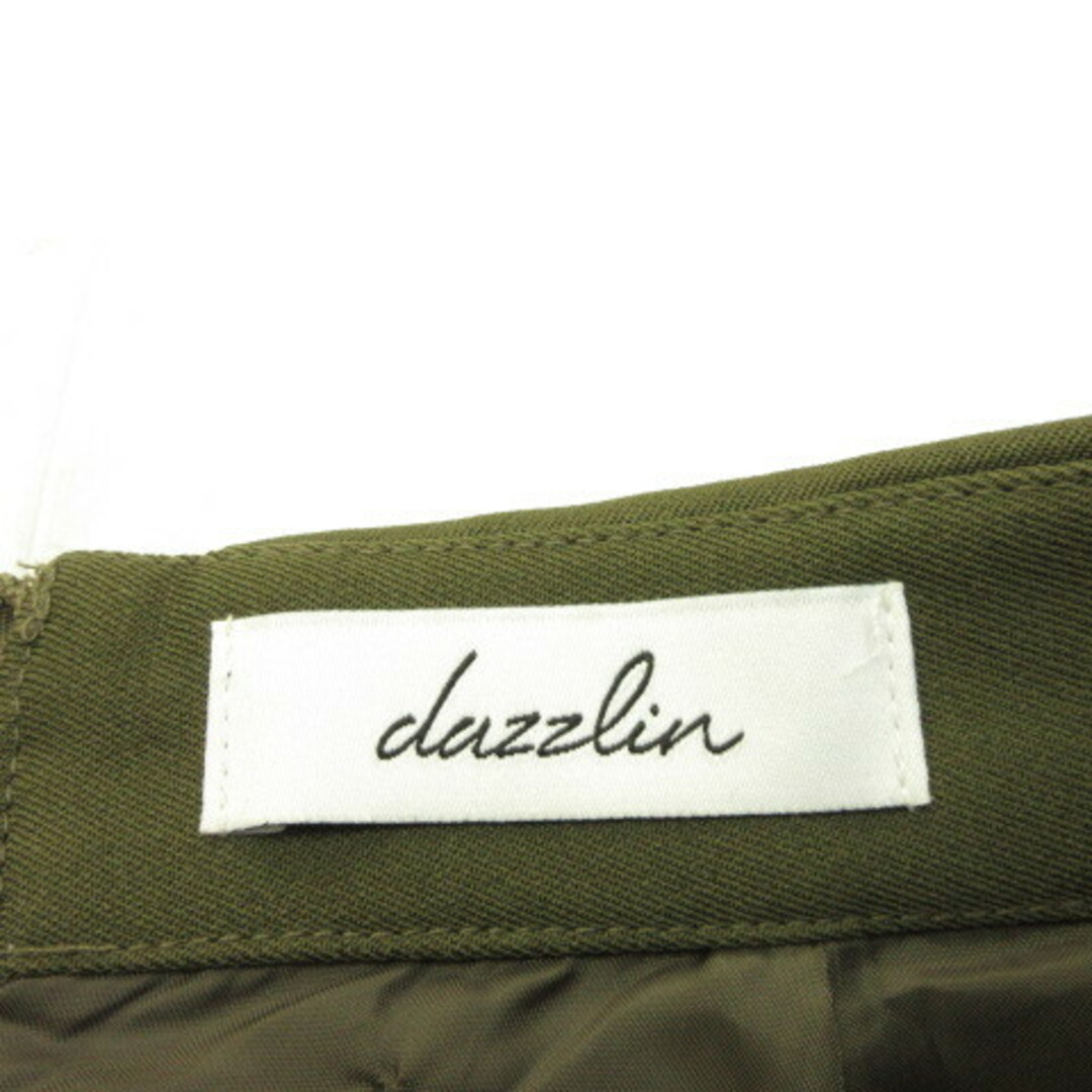 dazzlin(ダズリン)のダズリン dazzlin ミニスカート 台形 カーキ 緑 S *A99 レディースのスカート(ミニスカート)の商品写真