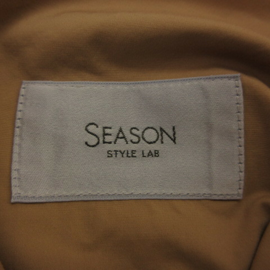 other(アザー)のSEASON STYLE LAB シャツ 長袖 ベージュ 40 *T330 レディースのトップス(シャツ/ブラウス(長袖/七分))の商品写真