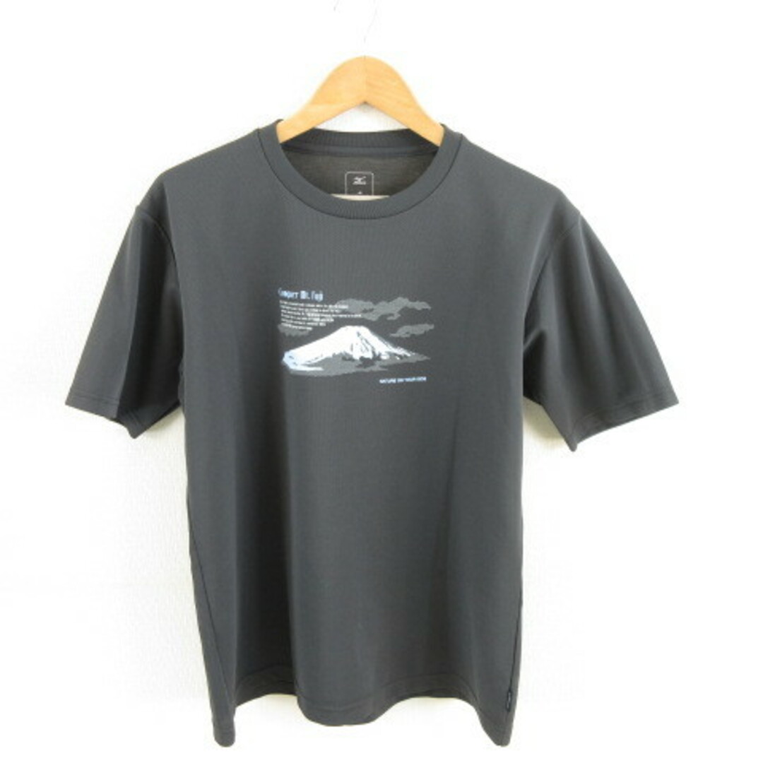 MIZUNO(ミズノ)のミズノ MIZUNO OUTDOOR Tシャツ 半袖 丸首 グレー XL メンズのトップス(Tシャツ/カットソー(半袖/袖なし))の商品写真