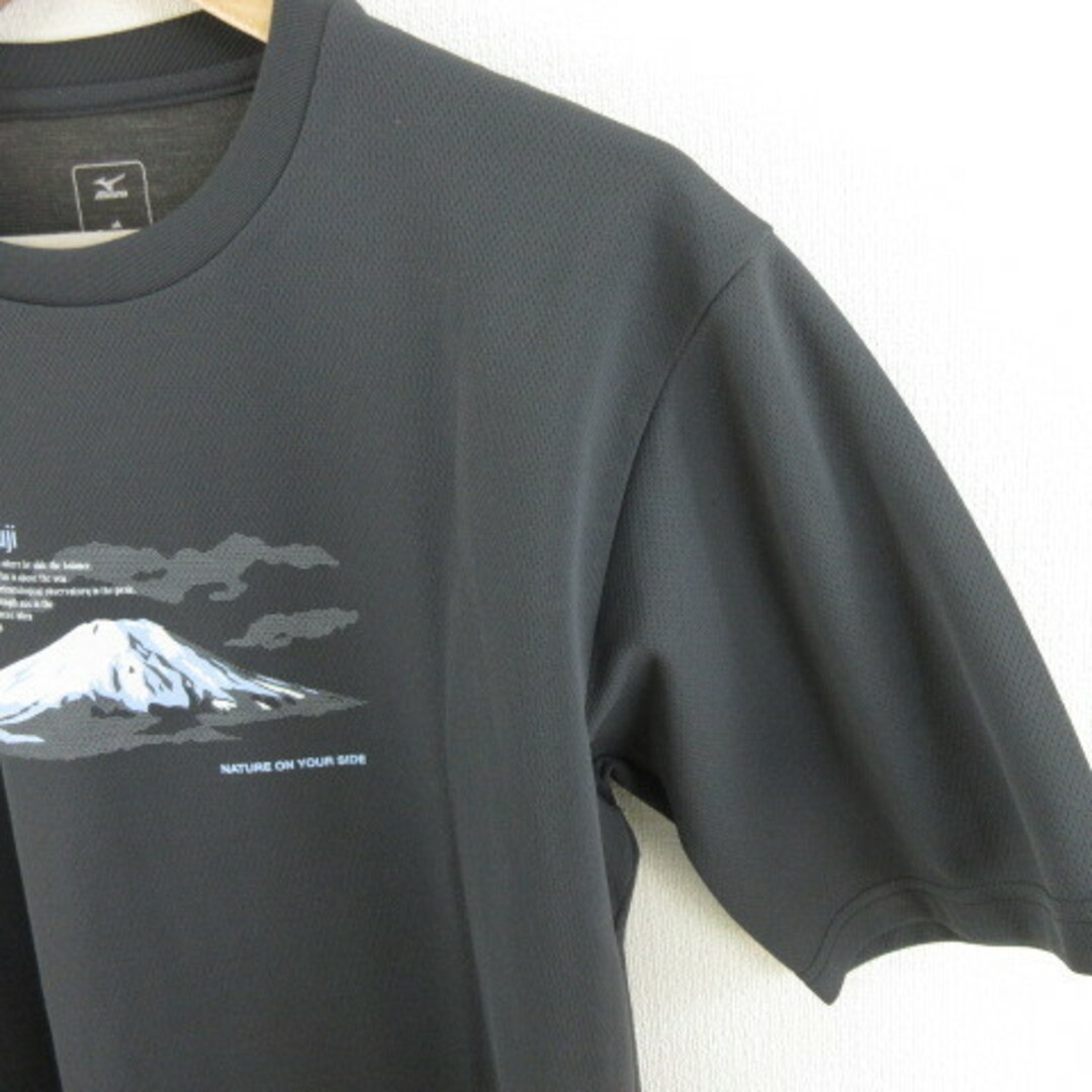 MIZUNO(ミズノ)のミズノ MIZUNO OUTDOOR Tシャツ 半袖 丸首 グレー XL メンズのトップス(Tシャツ/カットソー(半袖/袖なし))の商品写真