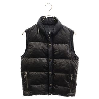 クロムハーツ(Chrome Hearts)のCHROME HEARTS クロムハーツ STIFF VEST/スティフ クロスボールボタンナイロンダウンベスト ブラック M(ダウンベスト)