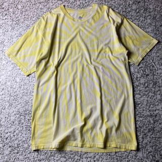 ヴィンテージ(VINTAGE)の【グッドレギュラー】オーバーサイズ　タイダイTシャツ レモンイエロー(Tシャツ/カットソー(半袖/袖なし))