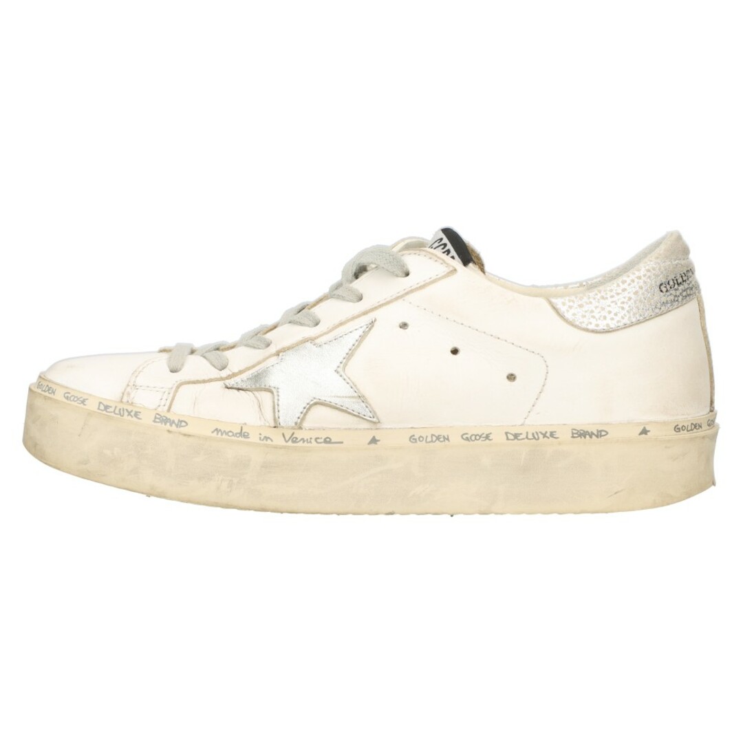 GOLDEN GOOSE(ゴールデングース)のGOLDEN GOOSE DELUXE BRAND ゴールデングースデラックスブランド Hi Star ハイスター レザーローカットスニーカー ホワイト 37/23.0cm メンズの靴/シューズ(スニーカー)の商品写真