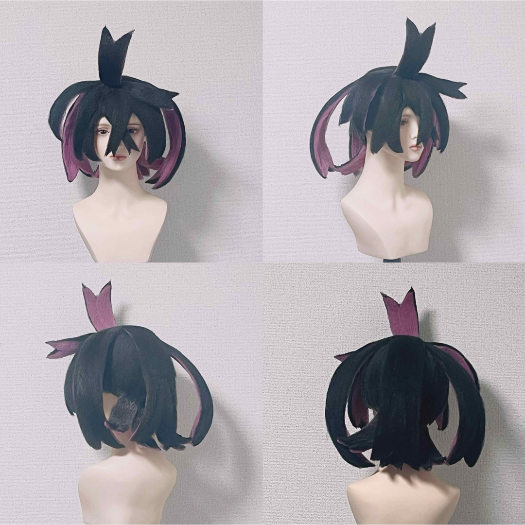 コスプレ ウィッグ オーダーメイド 作品例の通販 by ぴよ|ラクマ コスプレ ウィッグ オーダーメイド 作品例の通販 by ぴよ|ラクマ