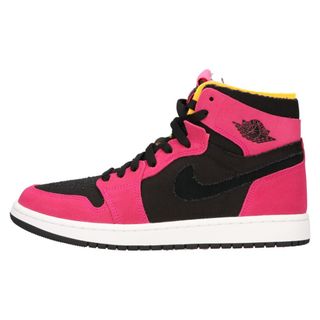 ナイキ(NIKE)のNIKE ナイキ AIR JORDAN 1 ZOOM COMFORT Fireberry CT0978-601 エアジョーダン1 ズームコンフォート ファイアベリー ハイカットスニーカー ブラック/ピンク US8.5/26.5cm(スニーカー)