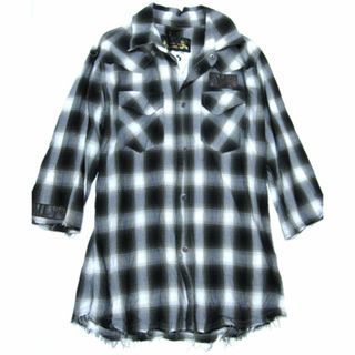 キョウジマルヤマ(Kyoji Maruyama)の激安50％OFF！◆新品！Kyoji Maruyama 7分袖 シャツ 3◆(シャツ)