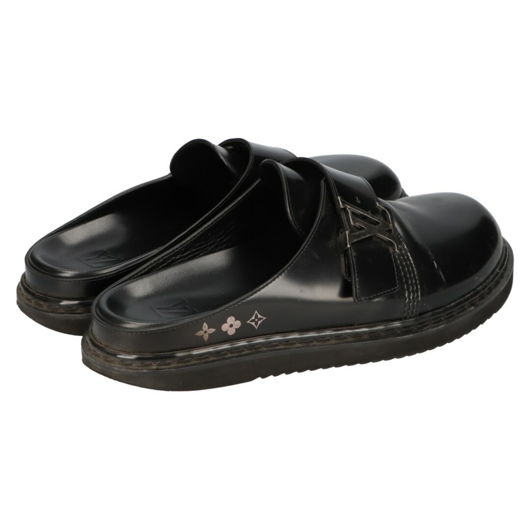 LOUIS VUITTON(ルイヴィトン)のLOUIS VUITTON ルイヴィトン LV イージーライン ミュール サンダル ブラック 1A8XNP メンズの靴/シューズ(サンダル)の商品写真