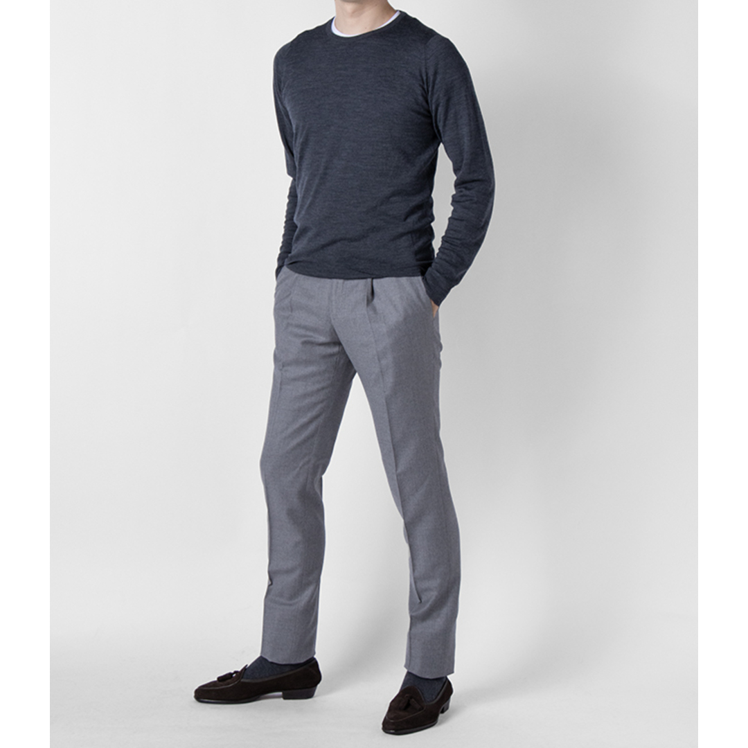 INCOTEX(インコテックス)のインコテックス/INCOTEX パンツ アパレル メンズ SLIM FIT 1プリーツ ウールスラックス 1T0031-1645A _0410ff メンズのパンツ(その他)の商品写真