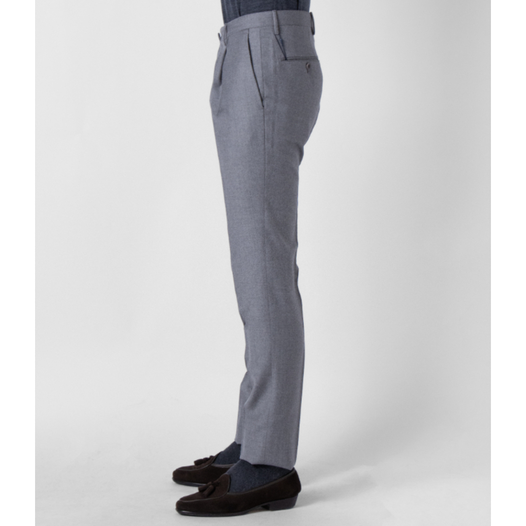 INCOTEX(インコテックス)のインコテックス/INCOTEX パンツ アパレル メンズ SLIM FIT 1プリーツ ウールスラックス 1T0031-1645A _0410ff メンズのパンツ(その他)の商品写真