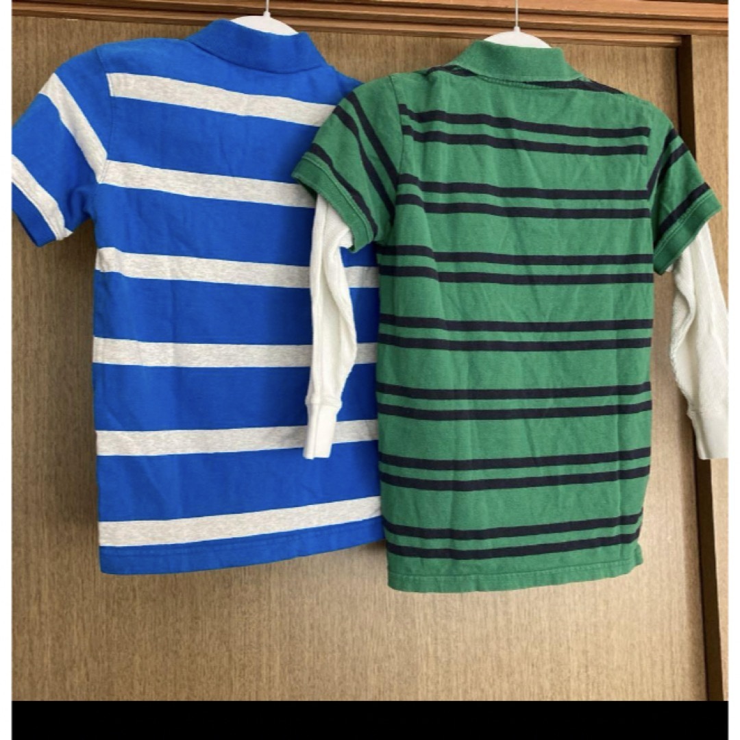 GAP Kids(ギャップキッズ)の二点　サイズ違い　ポロシャツ キッズ/ベビー/マタニティのキッズ服男の子用(90cm~)(Tシャツ/カットソー)の商品写真