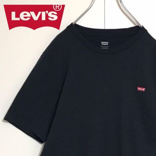 リーバイス(Levi's)の【定番】リーバイス　ワッペンロゴ入りTシャツ　ブラック　スタンダード　H894(Tシャツ/カットソー(半袖/袖なし))