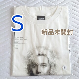 fujii kaze White T-shirt 藤井風 Tシャツ ホワイト(Tシャツ/カットソー(半袖/袖なし))