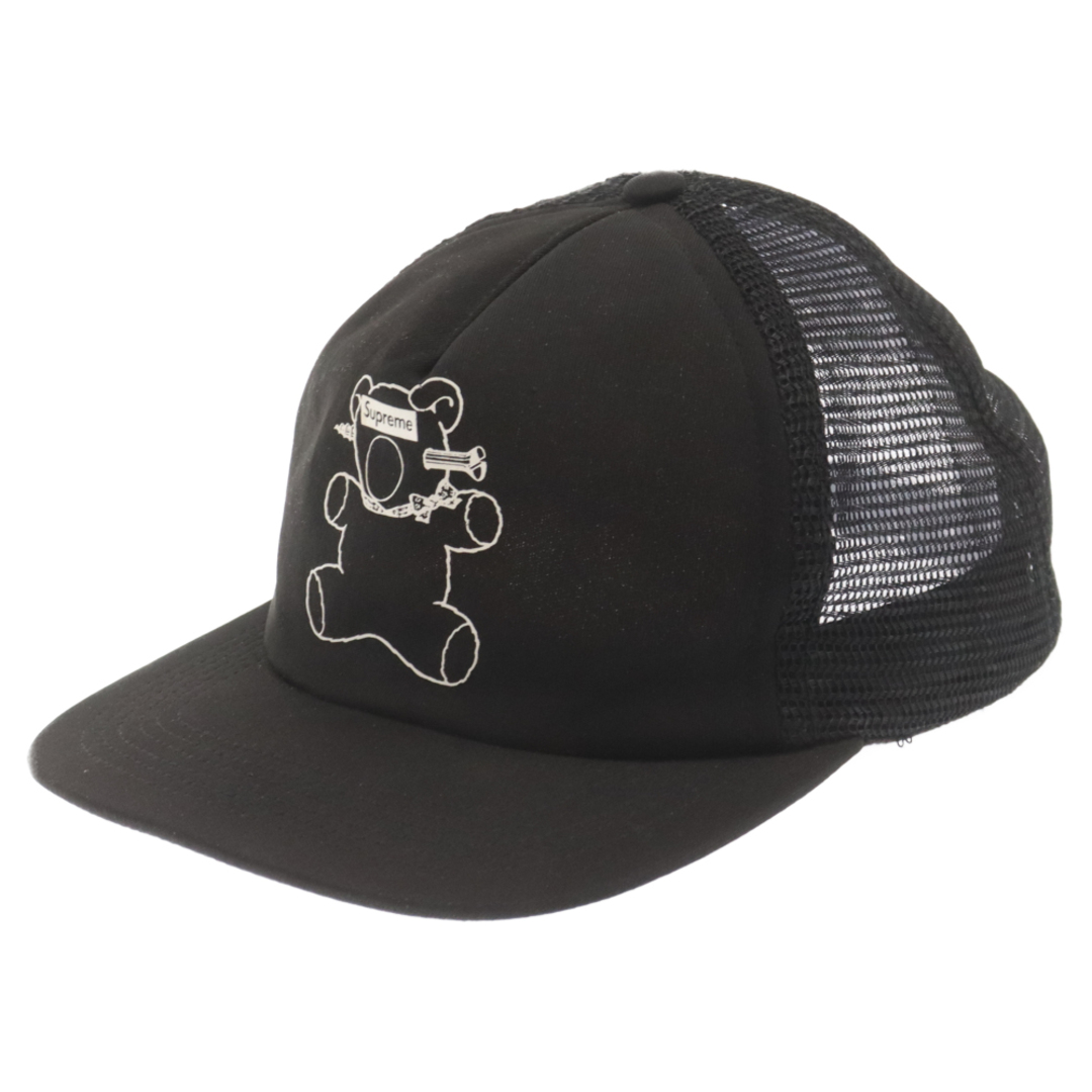 Supreme(シュプリーム)のSUPREME シュプリーム 15SS×UNDERCOVER Mesh Back 5-Panel snapback capアンダーカバー ベアプリント メッシュスナップバックキャップ ブラック メンズの帽子(キャップ)の商品写真