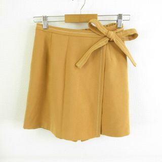 ウィルセレクション(WILLSELECTION)のウィルセレクション WILLSELECTION キュロットスカート キャメル M(キュロット)