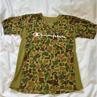 Champion - チャンピオン　迷彩　Tシャツ　綿100