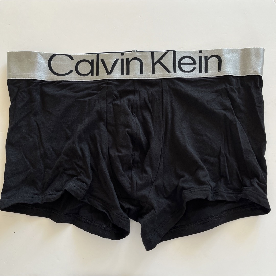 Calvin Klein(カルバンクライン)のカルバンクライン　メンズボクサー　XL(L) ブラック　黒ボクサー　メンズ下着 メンズのアンダーウェア(ボクサーパンツ)の商品写真