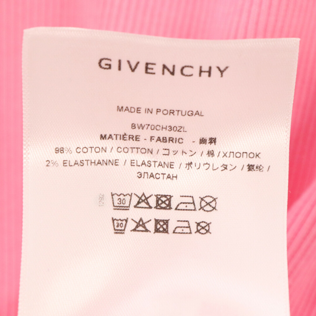 GIVENCHY(ジバンシィ)のGIVENCHY ジバンシィ 4G-logo plaque sleeveless top 4Gロゴプレート ノースリーブトップ レディース BW70CH30ZL ピンク レディースのトップス(Tシャツ(半袖/袖なし))の商品写真