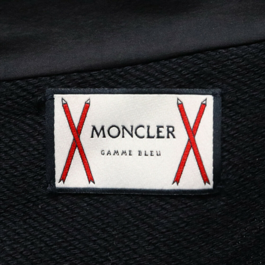 MONCLER(モンクレール)のMONCLER GAMME BLEU モンクレール・ガム・ブルー MAGLIA CARDIGAN ジップアップ フーデッドジャケット 513918405200 ネイビー メンズのジャケット/アウター(フライトジャケット)の商品写真