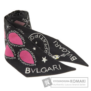 BVLGARI - BVLGARI ロゴ スカーフ シルク レディース