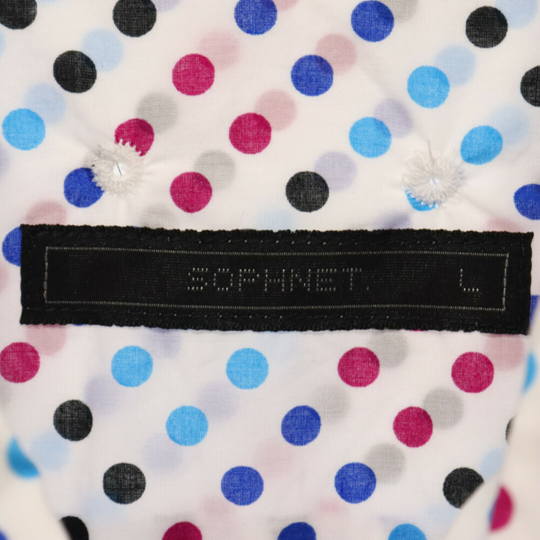 SOPHNET.(ソフネット)のSOPHNET. ソフネット 23SSPATTERN BIG B.D SHIRT SOPH-230024 ドット総柄 長袖シャツ マルチ メンズのトップス(シャツ)の商品写真