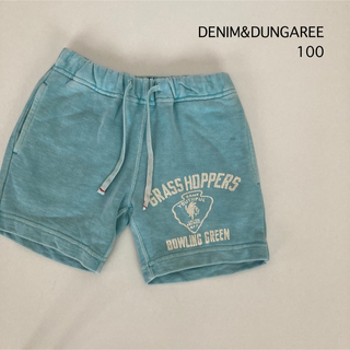 デニムダンガリー(DENIM DUNGAREE)のDENIM&DUNGAREE　ハーフパンツ　サイズ100(パンツ/スパッツ)