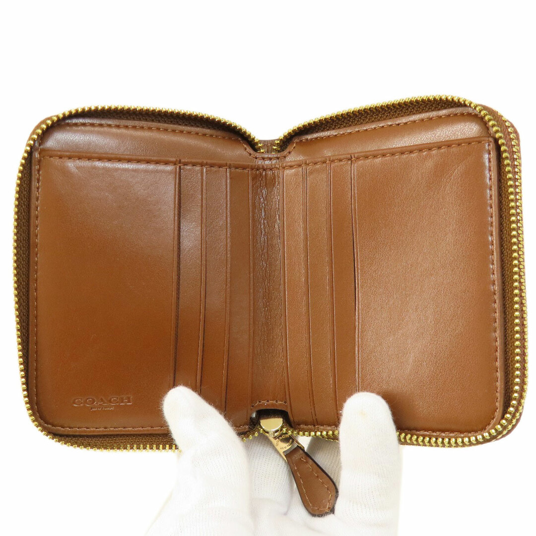 COACH(コーチ)のCOACH シグネチャー 二つ折り財布（小銭入れあり） PVC レディース レディースのファッション小物(財布)の商品写真