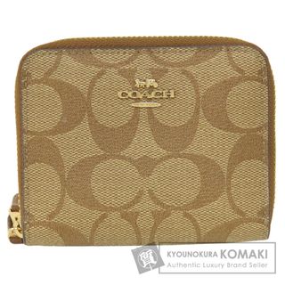 コーチ(COACH)のCOACH シグネチャー 二つ折り財布（小銭入れあり） PVC レディース(財布)