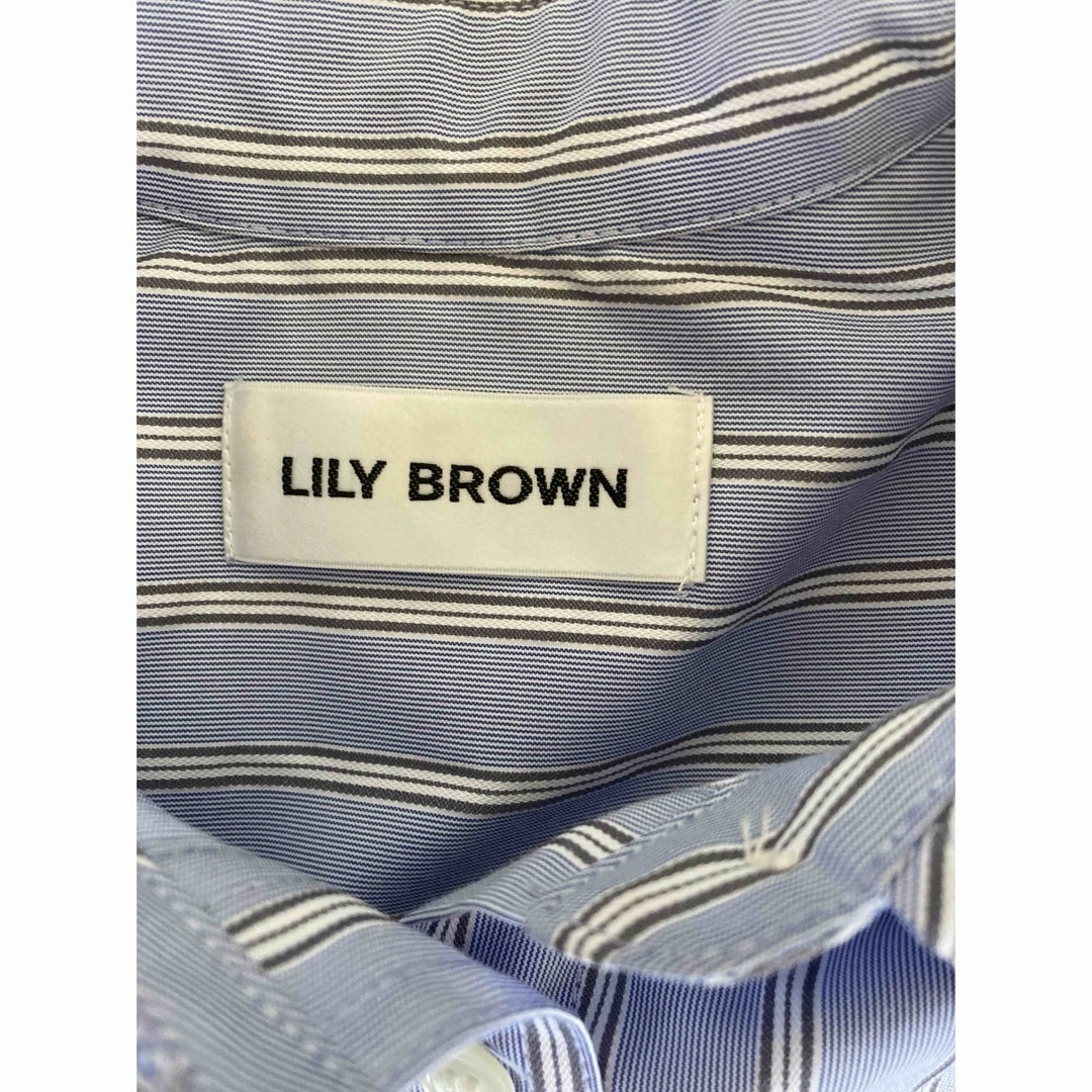 Lily Brown(リリーブラウン)の❤️ リリーブラウン❤️Lily Bearロングシャツ レディースのトップス(シャツ/ブラウス(長袖/七分))の商品写真