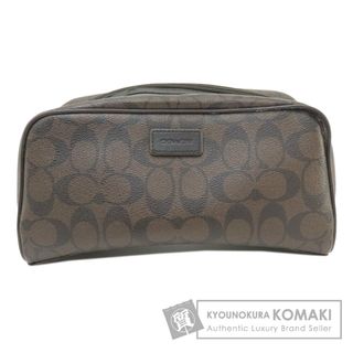 コーチ(COACH)のCOACH F93310 シグネチャー セカンドバッグ PVC レディース(クラッチバッグ)