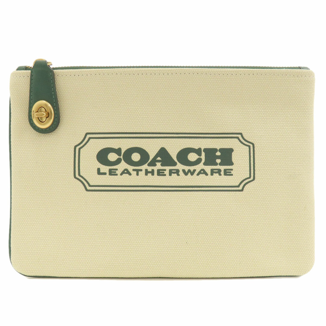 COACH(コーチ)のCOACH CD699G ロゴ アクセサリーポーチ キャンバス レディース レディースのファッション小物(ポーチ)の商品写真