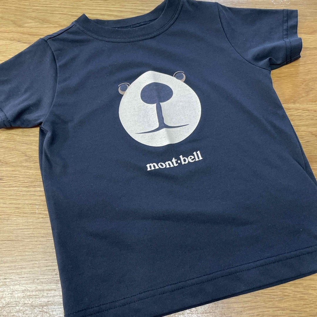 mont bell(モンベル)のモンベル  Tシャツ　100㎝ キッズ/ベビー/マタニティのキッズ服男の子用(90cm~)(Tシャツ/カットソー)の商品写真