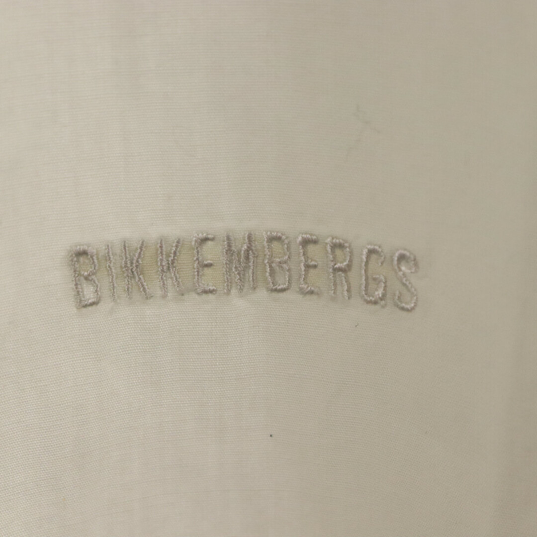 DIRK BIKKEMBERGS(ダークビッケンバーグ)のDIRK BIKKEMBERGS ダークビッケンバーグ ロゴ刺繍 長袖ボタンシャツ グレー メンズのトップス(シャツ)の商品写真