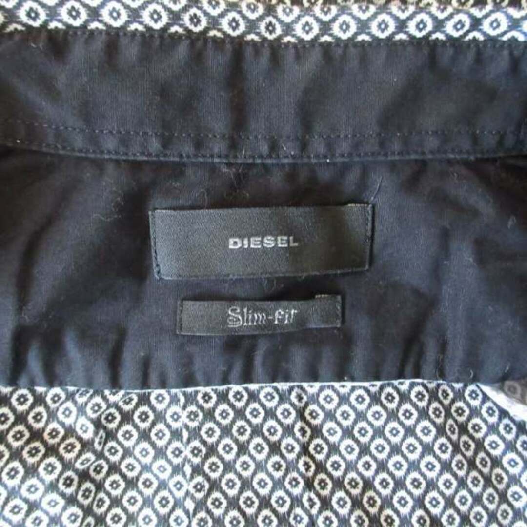 DIESEL(ディーゼル)のディーゼル DIESEL 総柄シャツ カットソー 半袖 グレー S IBO50 メンズのトップス(シャツ)の商品写真