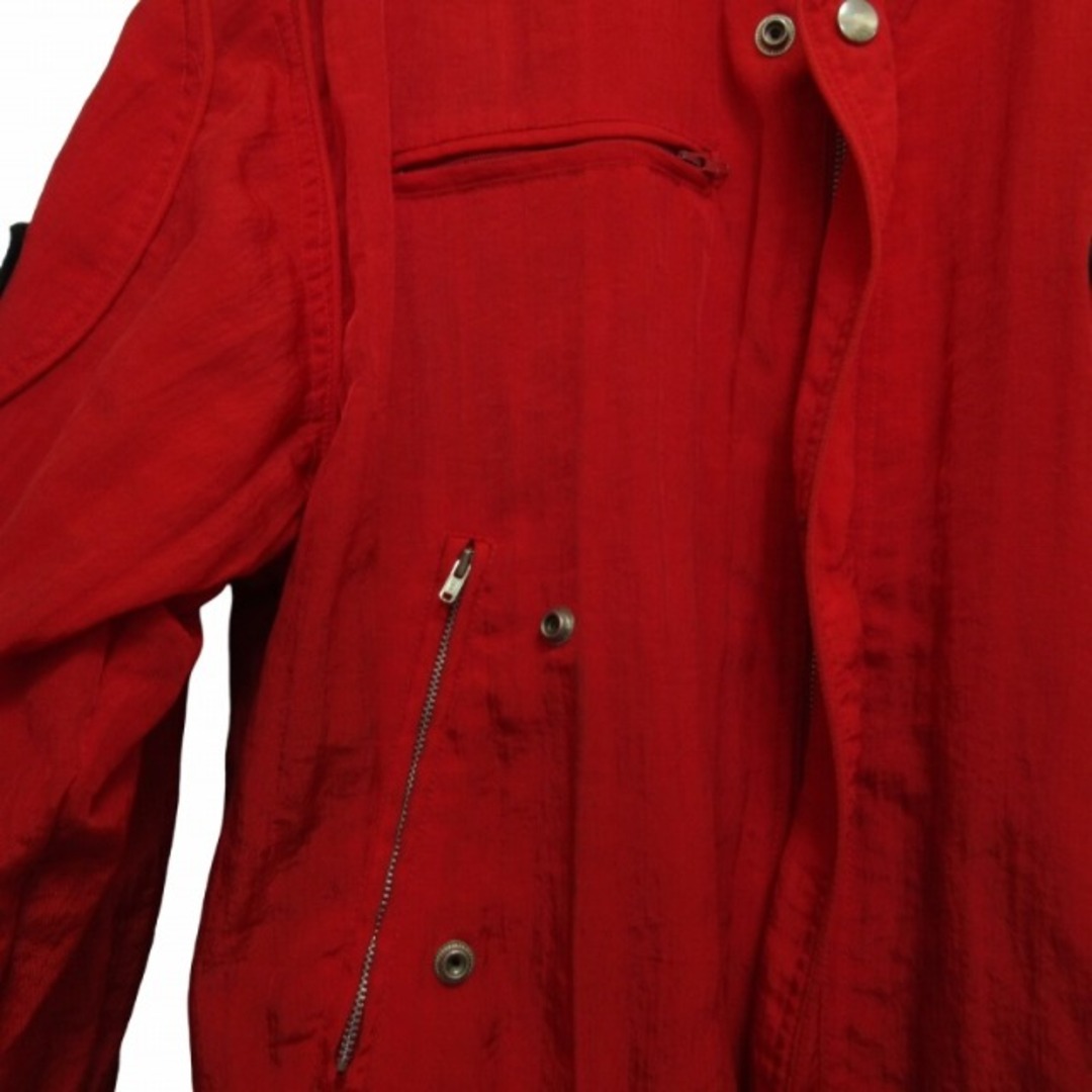 TAG Heuer(タグホイヤー)のタグホイヤー TAG HEUER ヴィンテージ ナイロンブルゾン 赤 M  メンズのジャケット/アウター(ブルゾン)の商品写真