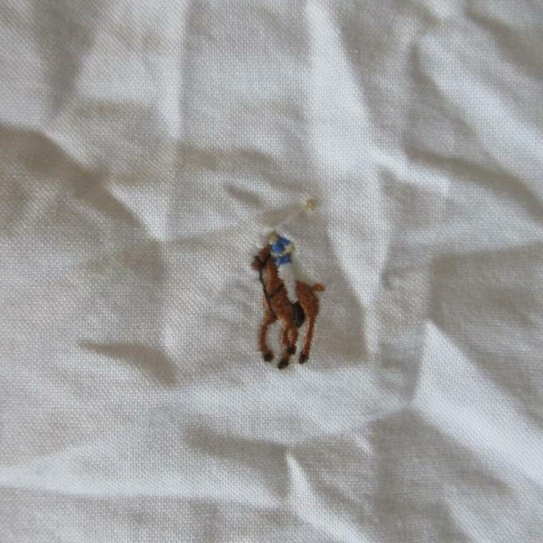 POLO RALPH LAUREN(ポロラルフローレン)のポロ バイ ラルフローレン BDシャツ 長袖 白 160㎝ IBO50 ☆AA★ レディースのトップス(シャツ/ブラウス(長袖/七分))の商品写真