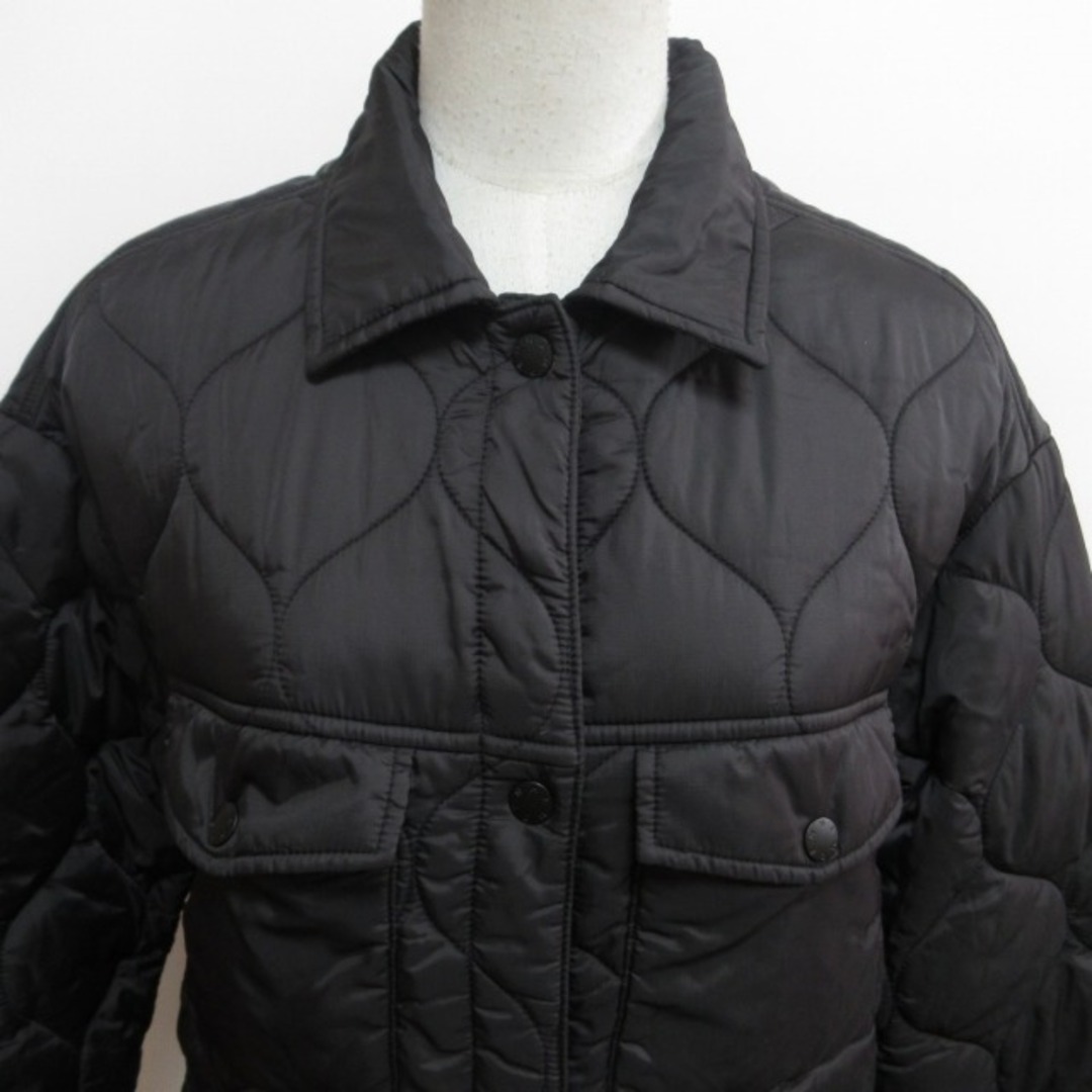 DENHAM(デンハム)のデンハム 美品 中綿ジャケット キルティング 黒 ブラック XS  レディースのジャケット/アウター(その他)の商品写真