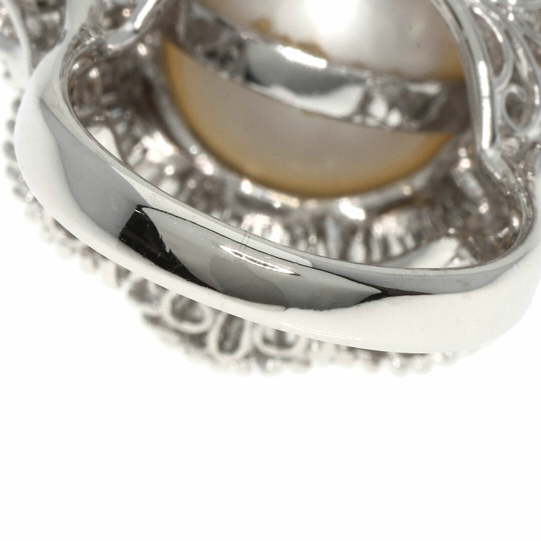 SELECT JEWELRY パール 真珠 ダイヤモンド リング・指輪 PT900 レディース レディースのアクセサリー(リング(指輪))の商品写真