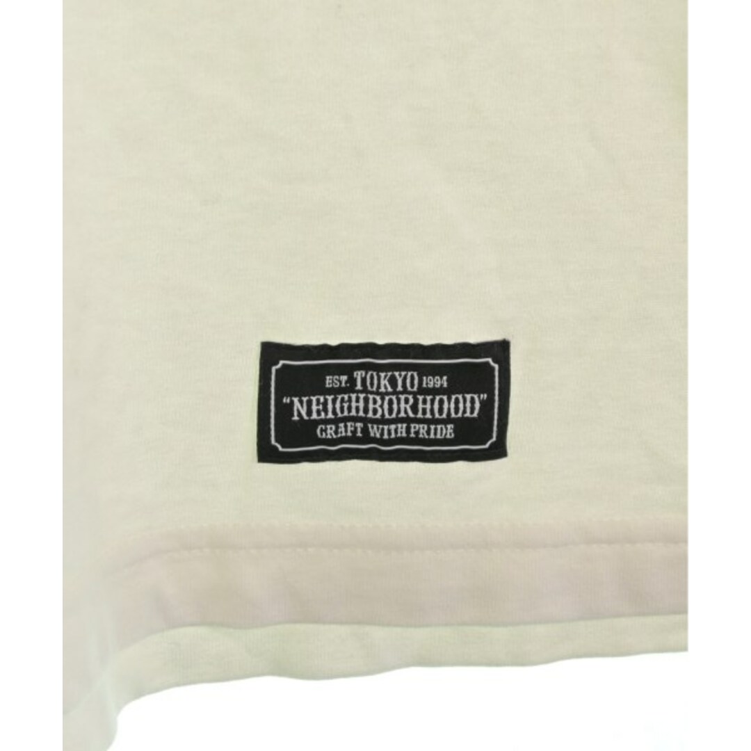 NEIGHBORHOOD(ネイバーフッド)のNEIGHBORHOOD ネイバーフッド Tシャツ・カットソー L 白 【古着】【中古】 メンズのトップス(Tシャツ/カットソー(半袖/袖なし))の商品写真