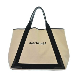 Balenciaga - BALENCIAGA バレンシアガ バッグ（その他） - ベージュx黒 【古着】【中古】